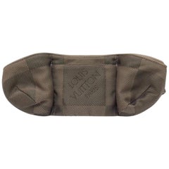 Louis Vuitton Damier Geant Ceinture Jogging Waist 228198 Terre Coated Canvas Cro