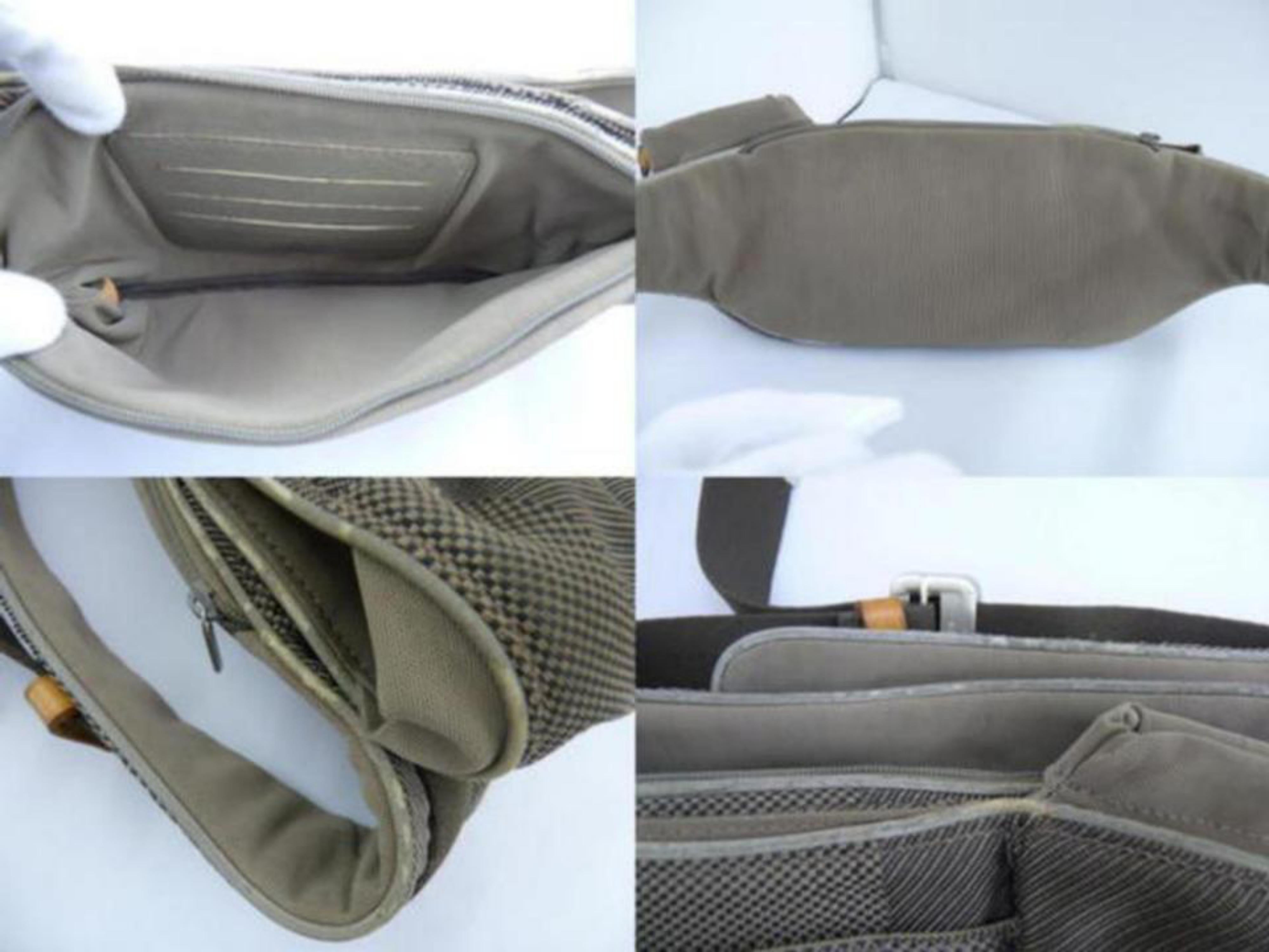 Louis Vuitton Damier Geant Jogging 228197 Terre Coated Canvas Cross Body Bag For Sale 4