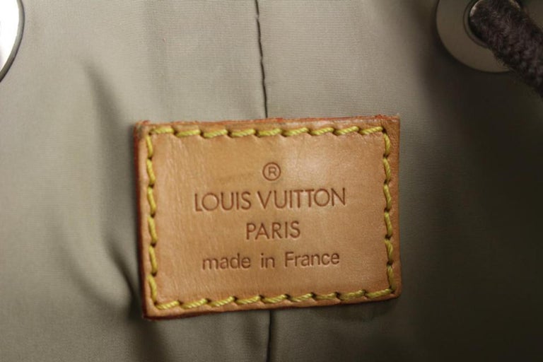 Louis Vuitton Damier Geant Matelot PM Terre Drawstring Hobo Sling