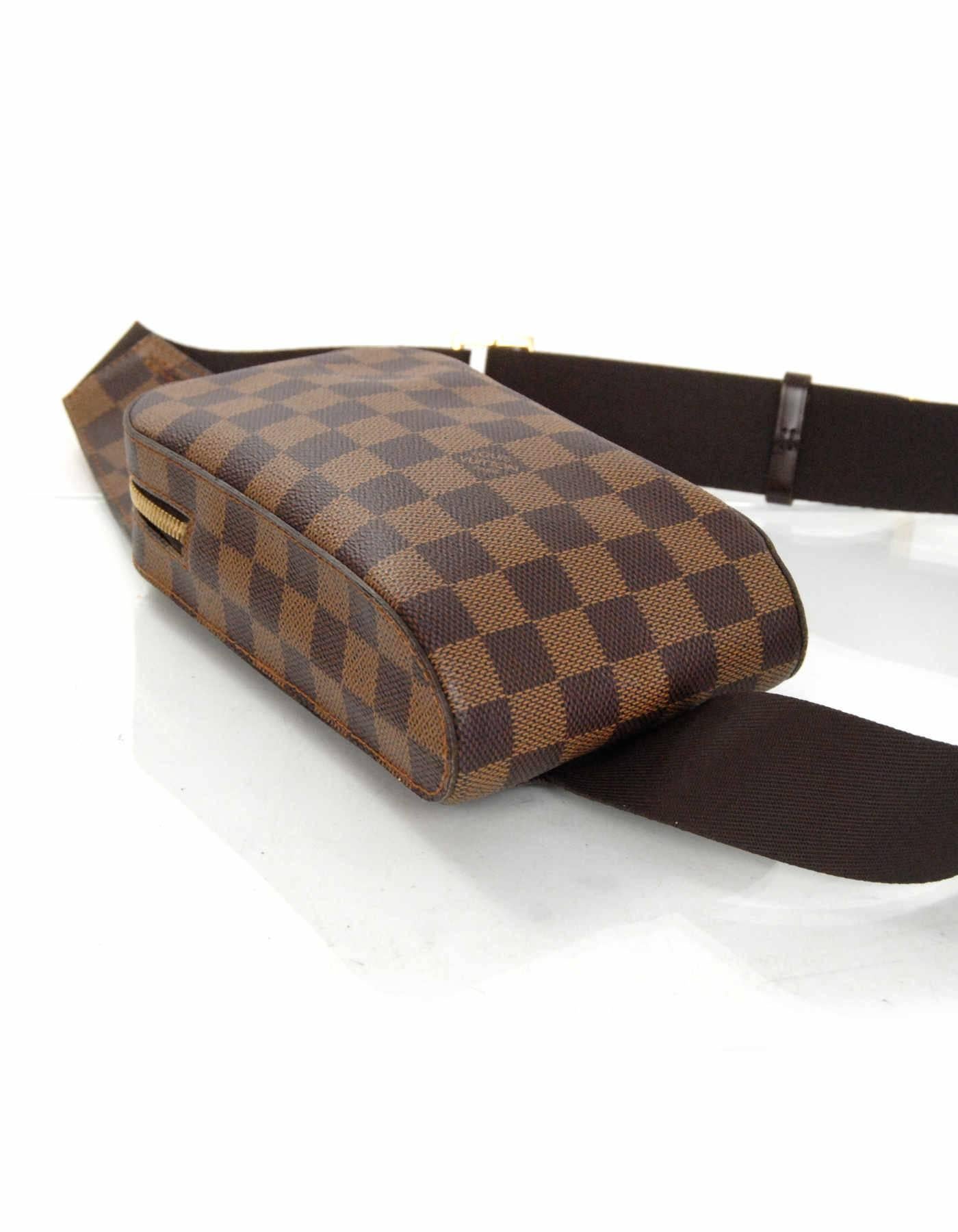 Louis Vuitton Damier Geronimos Waist Pouch Belt Pack For Sale 1stDibs | lv waist bag, louis vuitton hip bag, lv damier geronimos bag