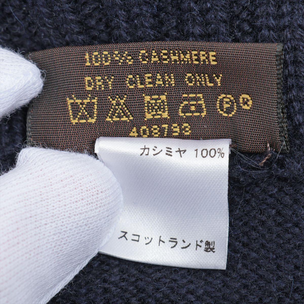 Louis Vuitton Damier Gloves Cashmere Navy Blue 1