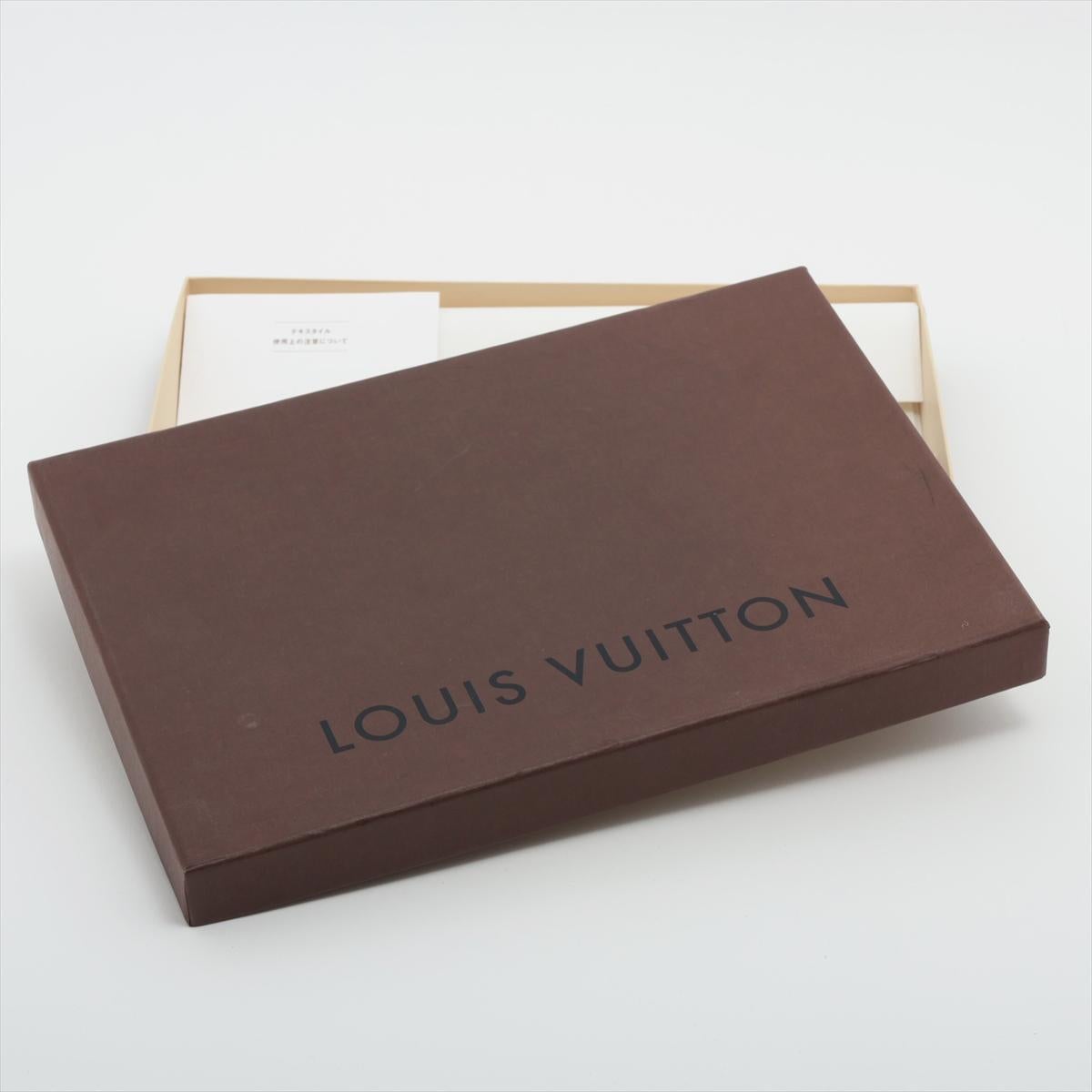 Louis Vuitton Damier-Handschuhe aus Kaschmir in Marineblau 2