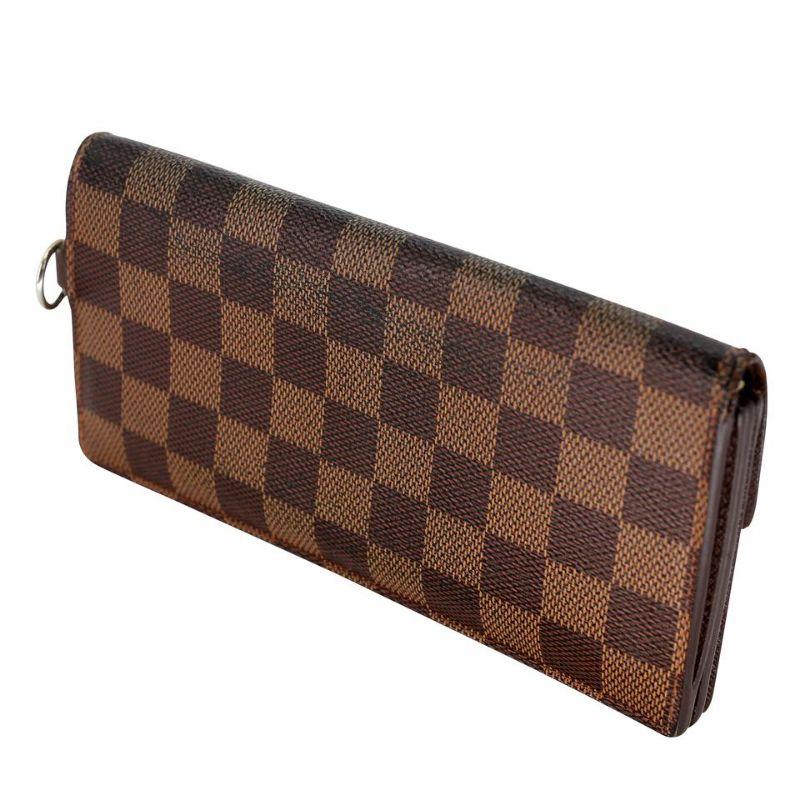 Louis Vuitton Damier GM Accordion Moto Chain Long Travel Wallet