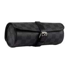 Louis Vuitton Damier Graphite 3 Watch Travel Case