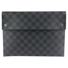 Louis Vuitton Monogram Alpha Canvas Leather Satellite Messenger Bag at  1stDibs