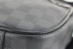 Louis Vuitton Damier Graphite Ambler Bum Bag Waist Pouch 88lz629s