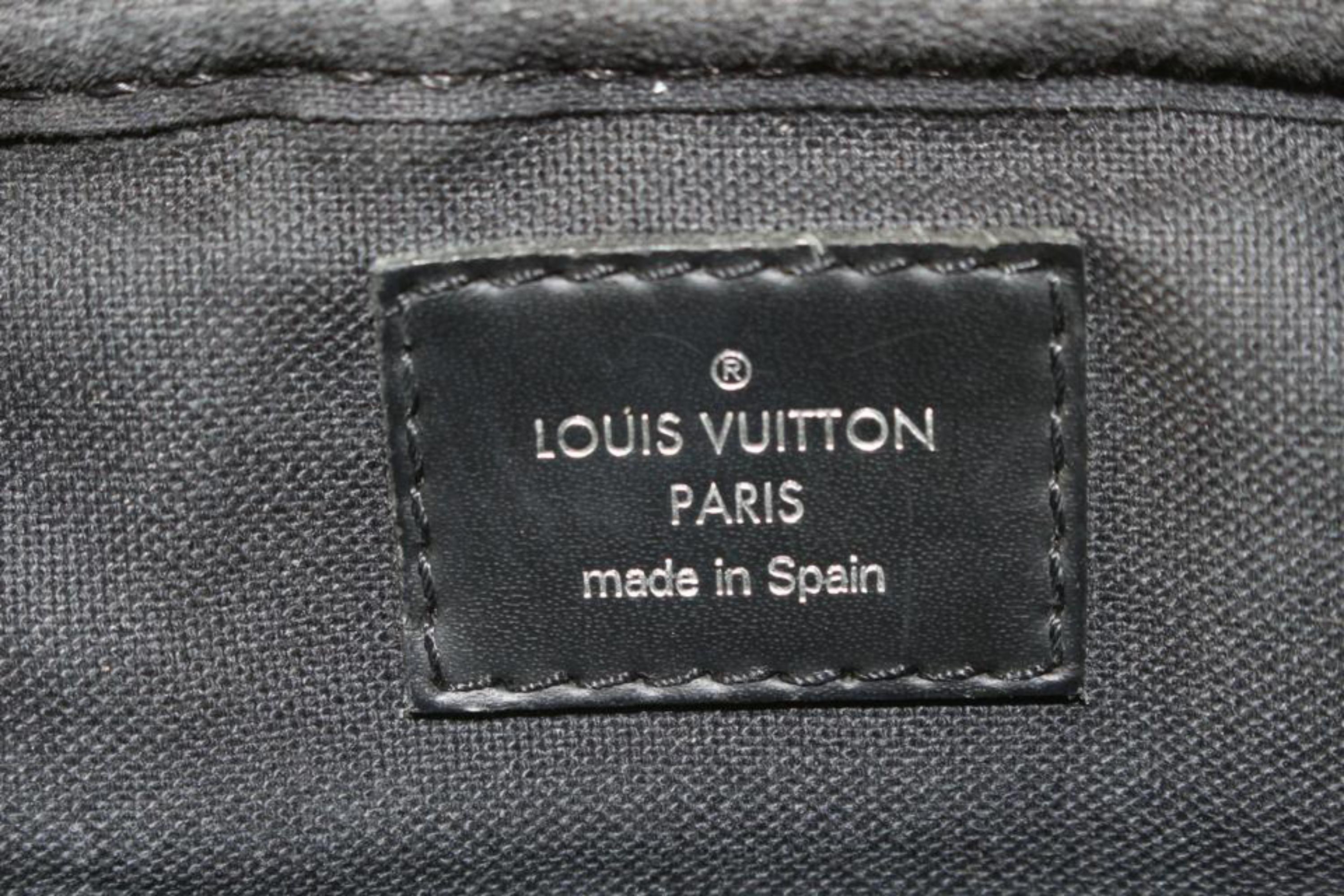 Louis Vuitton Damier Graphite Ambler Bum Bag Waist Pouch 88lz629s 2