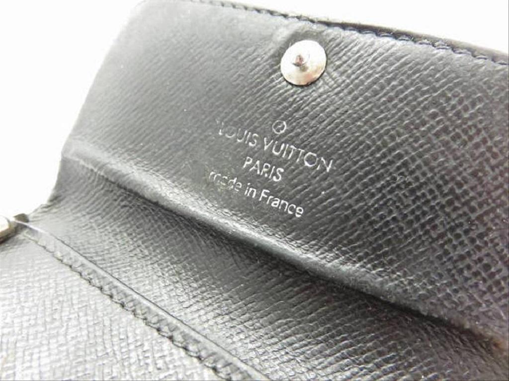 Louis Vuitton Damier Graphit und Ebene Multicles Schlüsselanhänger mit Schlüsselanhänger 217852 im Angebot 1