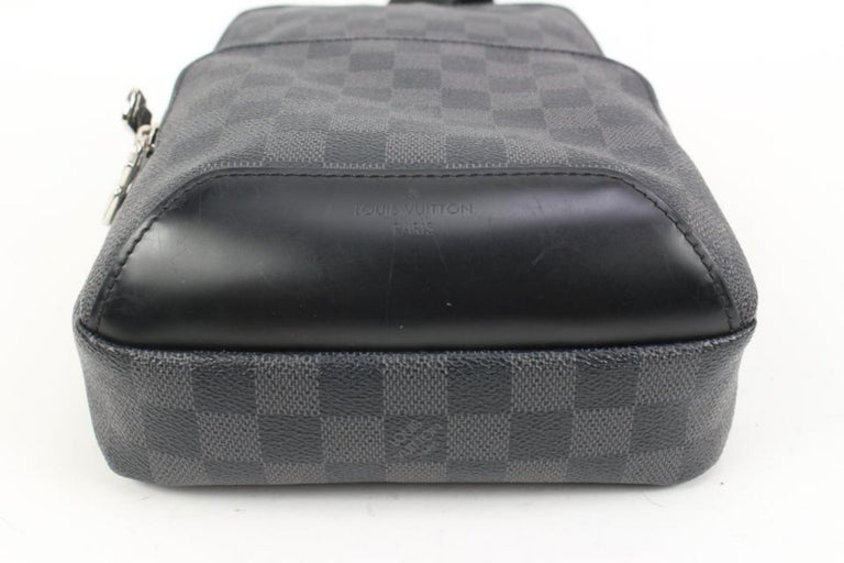 Louis Vuitton Damier Graphite Avenue Sling Bag Chest Body Bum