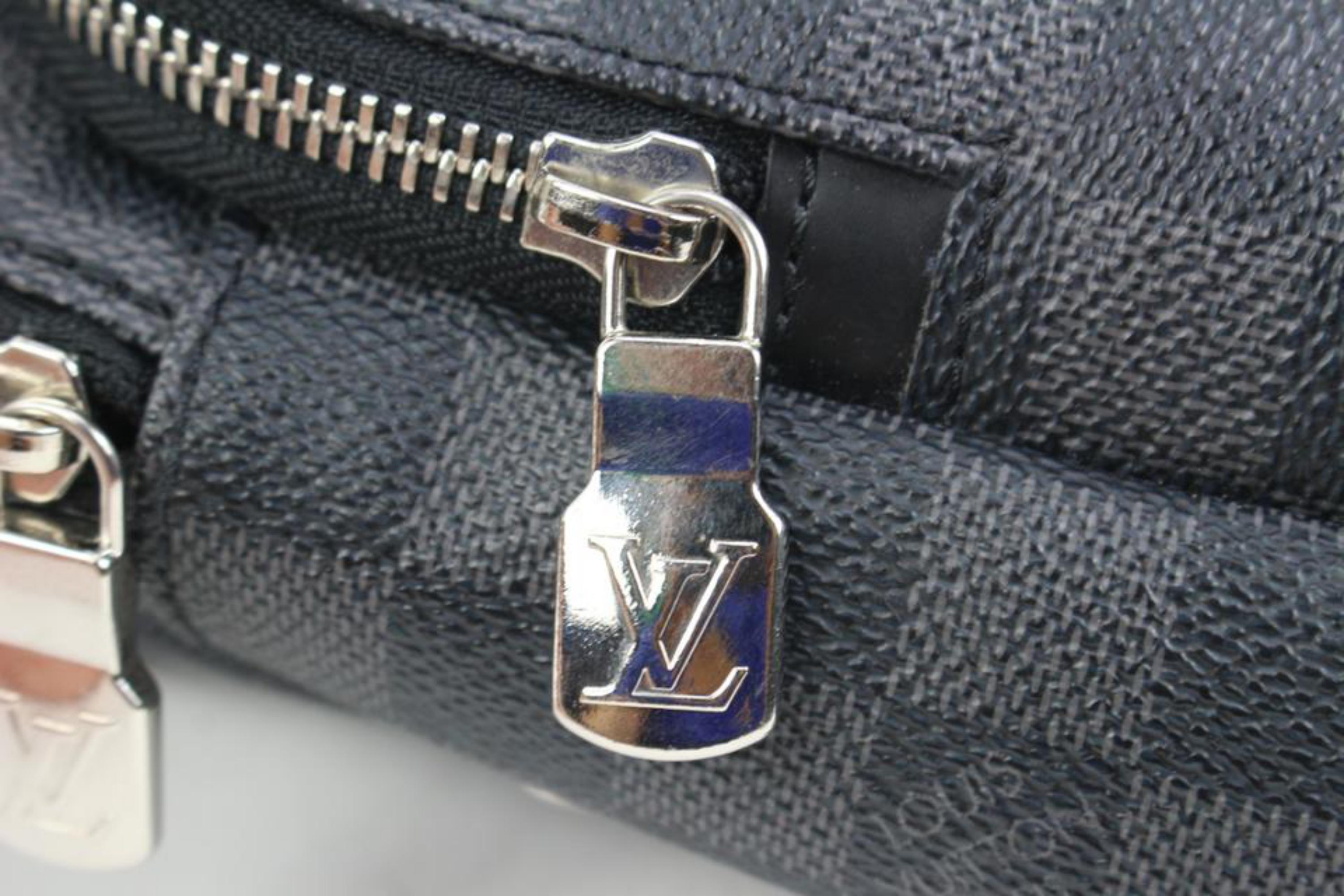 Louis Vuitton Damier Graphite Avenue Sling Bag Chest Body Bum 48lz56 1