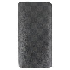 Louis Vuitton Damier Graphite Brazza Wallet Long Flap 319lvs517