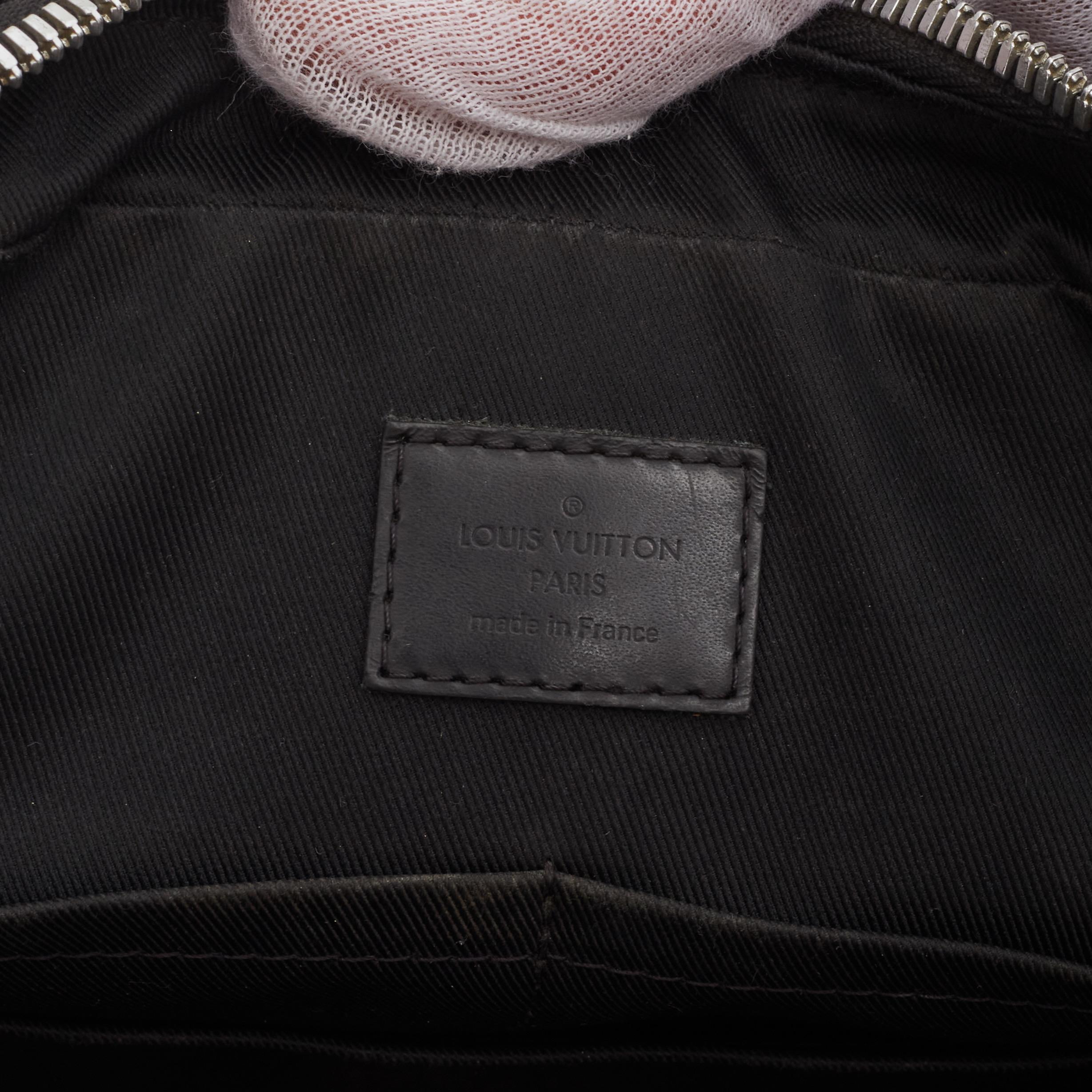 Louis Vuitton Damier Graphite Briefcase Bag (2015) For Sale 5