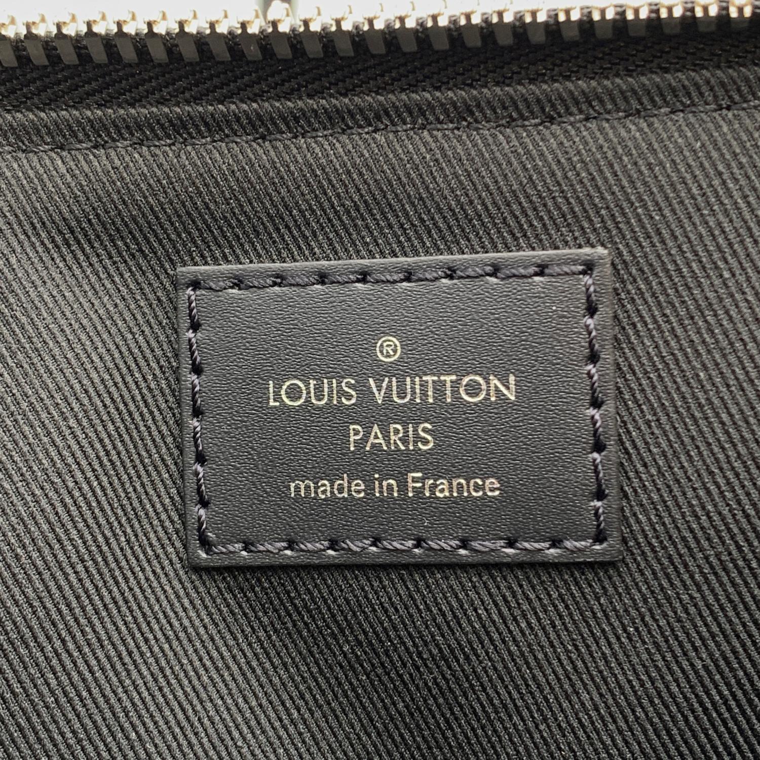 Louis Vuitton Damier Graphit Canvas Anton 2 Way Tragetasche mit Riemen für Damen oder Herren
