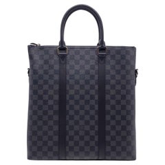 Louis Vuitton Damier Graphit Canvas Anton 2 Way Tragetasche mit Riemen