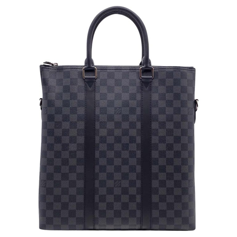 Louis Vuitton Damier Graphite Canvas Anton 2 Way Tote Bag with Strap