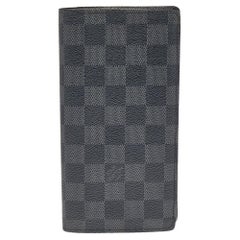 Louis Vuitton Brazza Wallet Monogram Eclipse (16 Card Slot) Patchwork  Black/Blue in Coated Canvas/Cowhide Leather - US