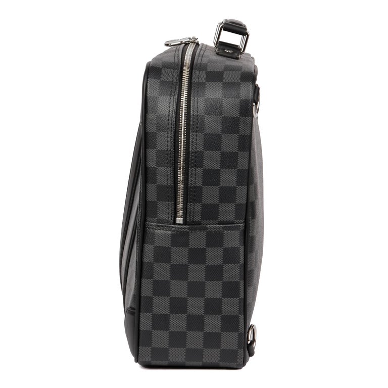 LOUIS VUITTON Damier Graphite Canvas and Calfskin Leather Briefcase Backpack  at 1stDibs  louis vuitton briefcase backpack, lv briefcase backpack, briefcase  backpack louis vuitton