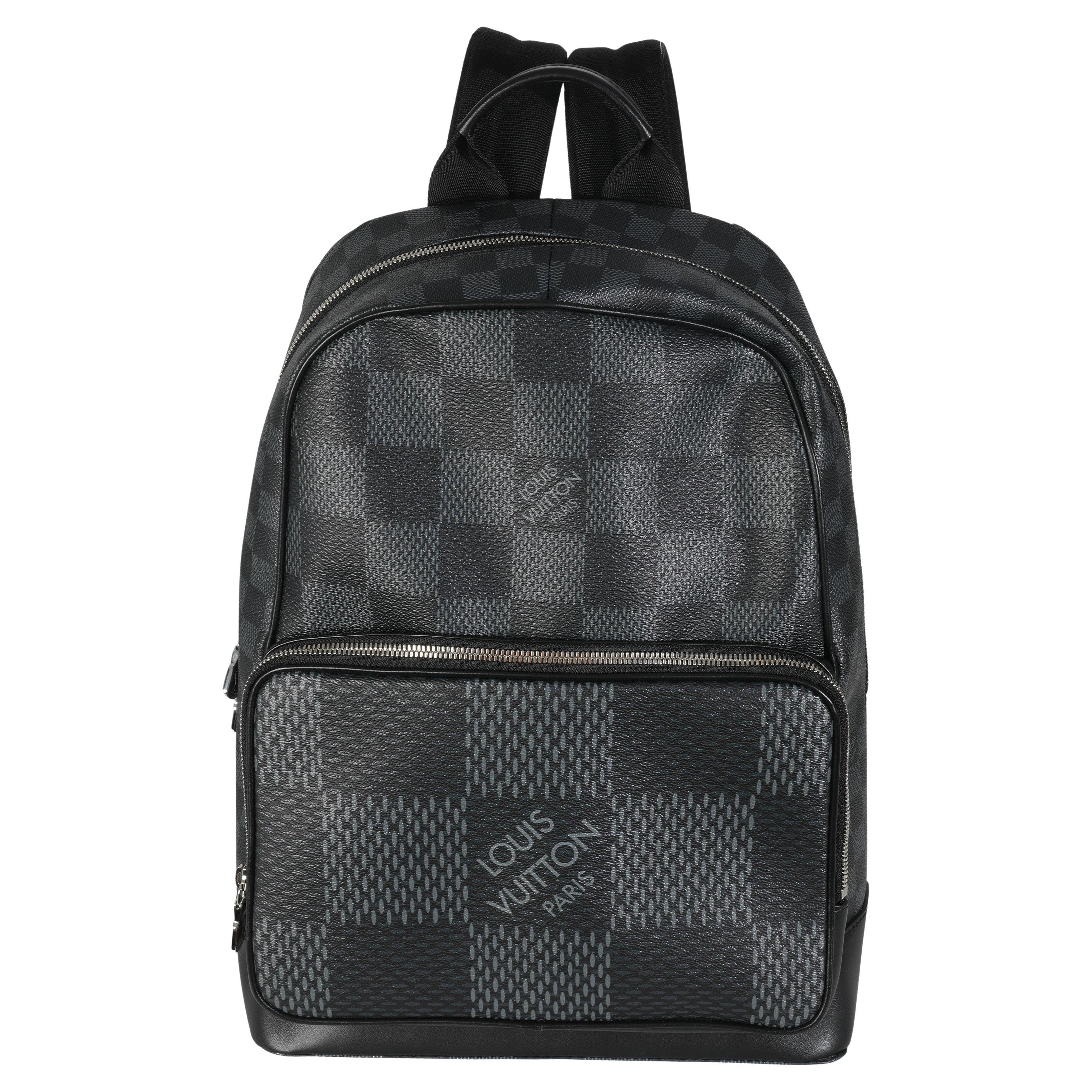 Sac à dos Campus en toile Damier Graphite de Louis Vuitton