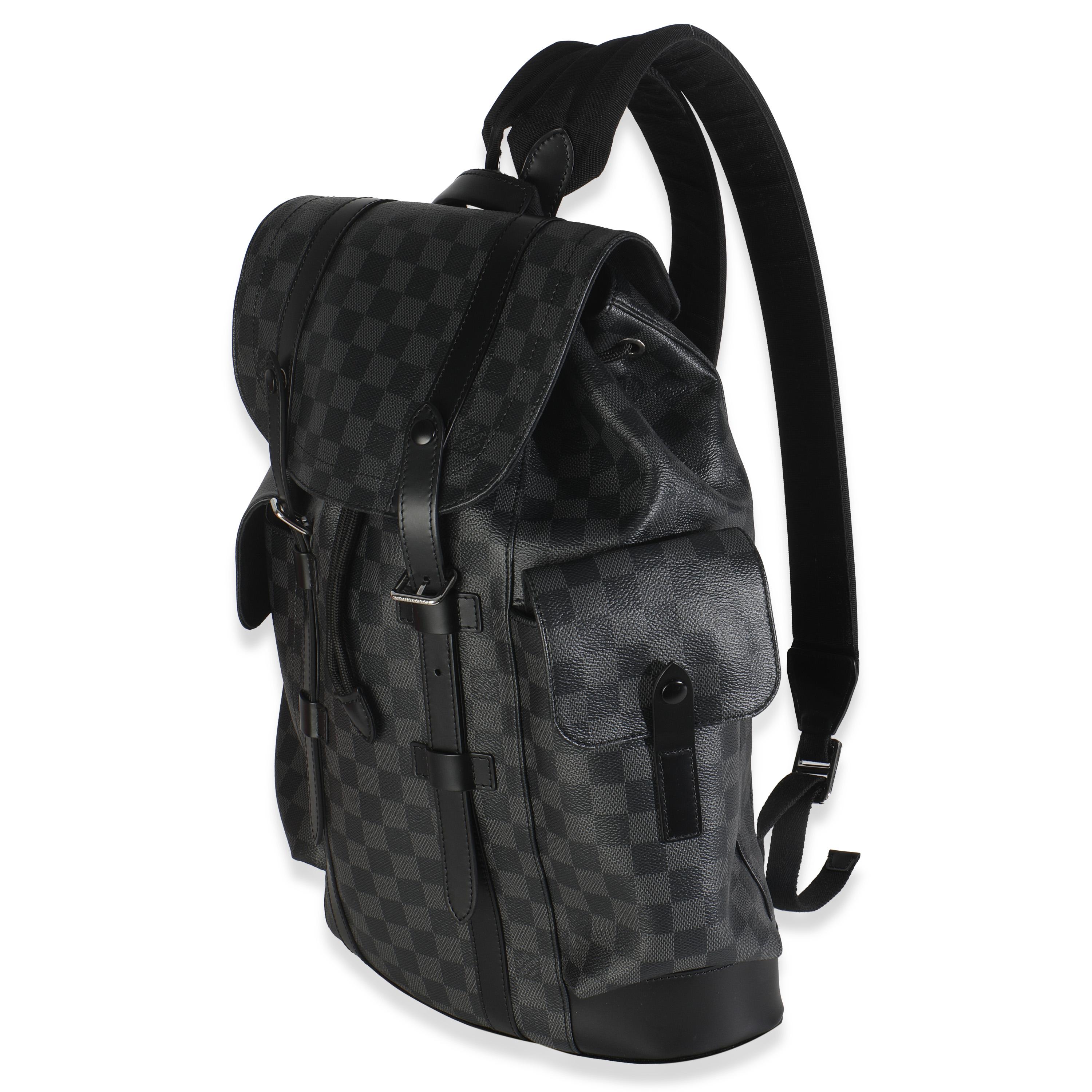 Louis Vuitton Damier Graphite Canvas Christopher Backpack PM Excellent état - En vente à New York, NY