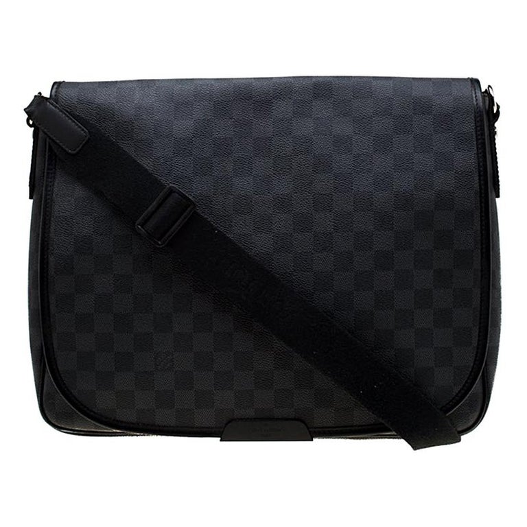 Louis Vuitton, Bags, Louis Vuitton Damier Graphite Daniel Mm Messenger  Bag