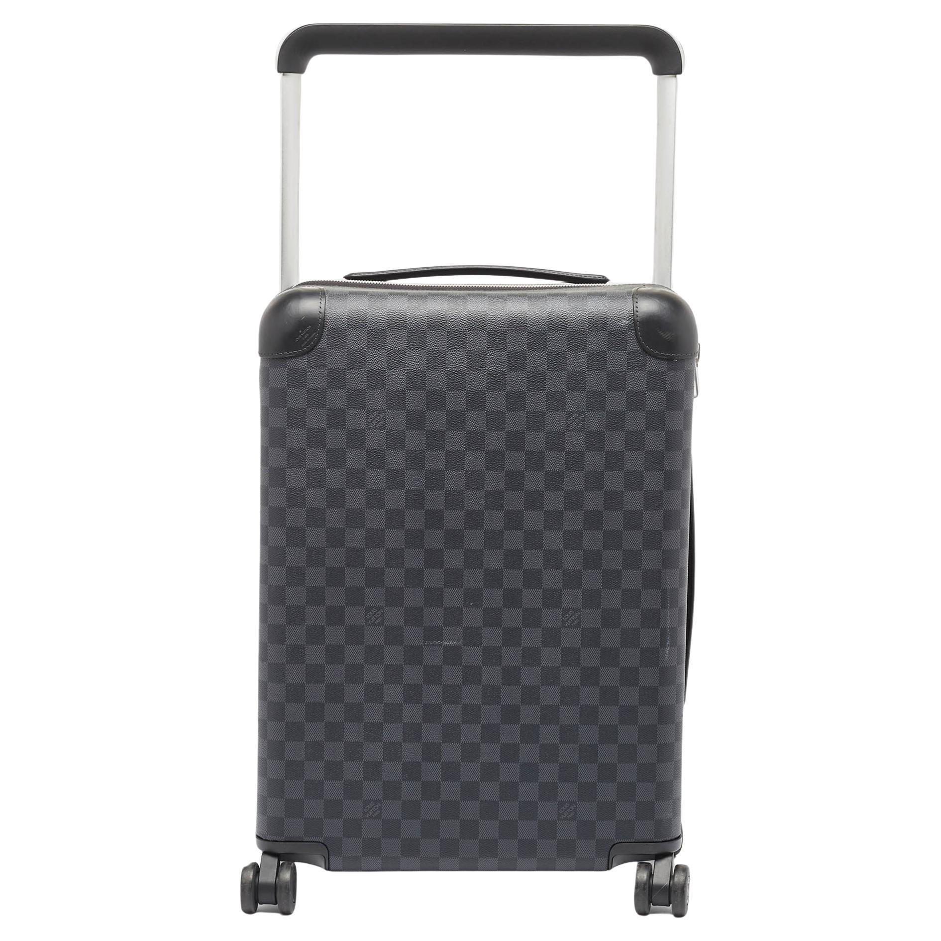 Louis Vuitton Damier Graphite Canvas Horizon 55 Suitcase For Sale