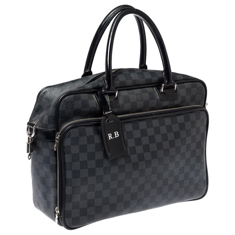 Louis Vuitton Damier Graphite Canvas Icare Business Bag at 1stDibs | louis  vuitton icare damier graphite