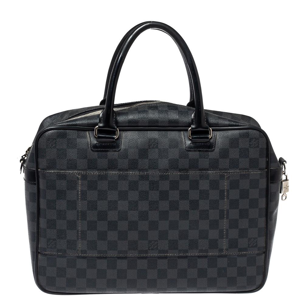 Louis Vuitton Damier Graphite Canvas Icare Business Bag at 1stDibs | louis  vuitton icare damier graphite, louis vuitton icare