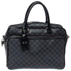 Louis Vuitton Black Men's Computer Bag Large For Sale at 1stDibs