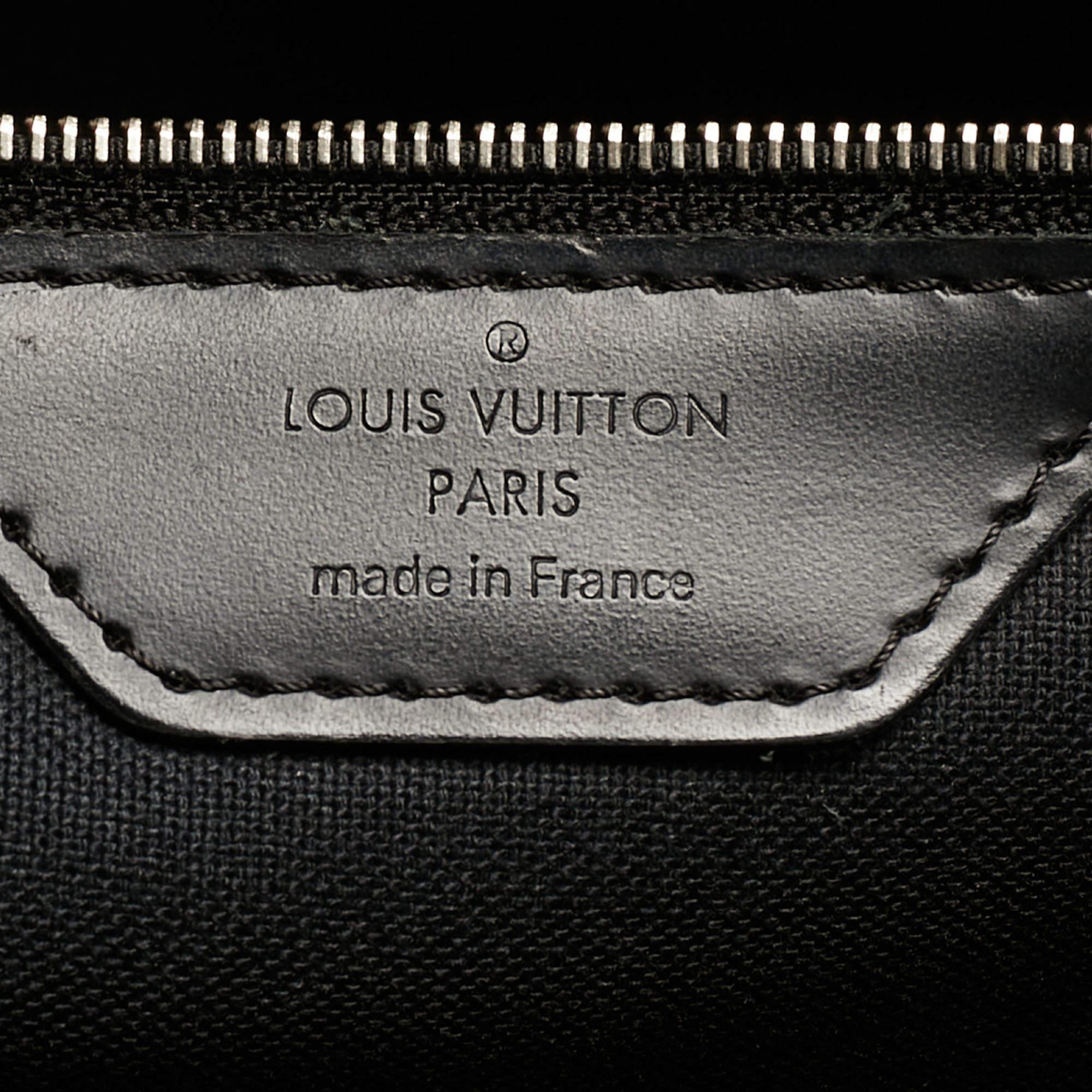 Sac Jorn en toile damier graphite Louis Vuitton en vente 8