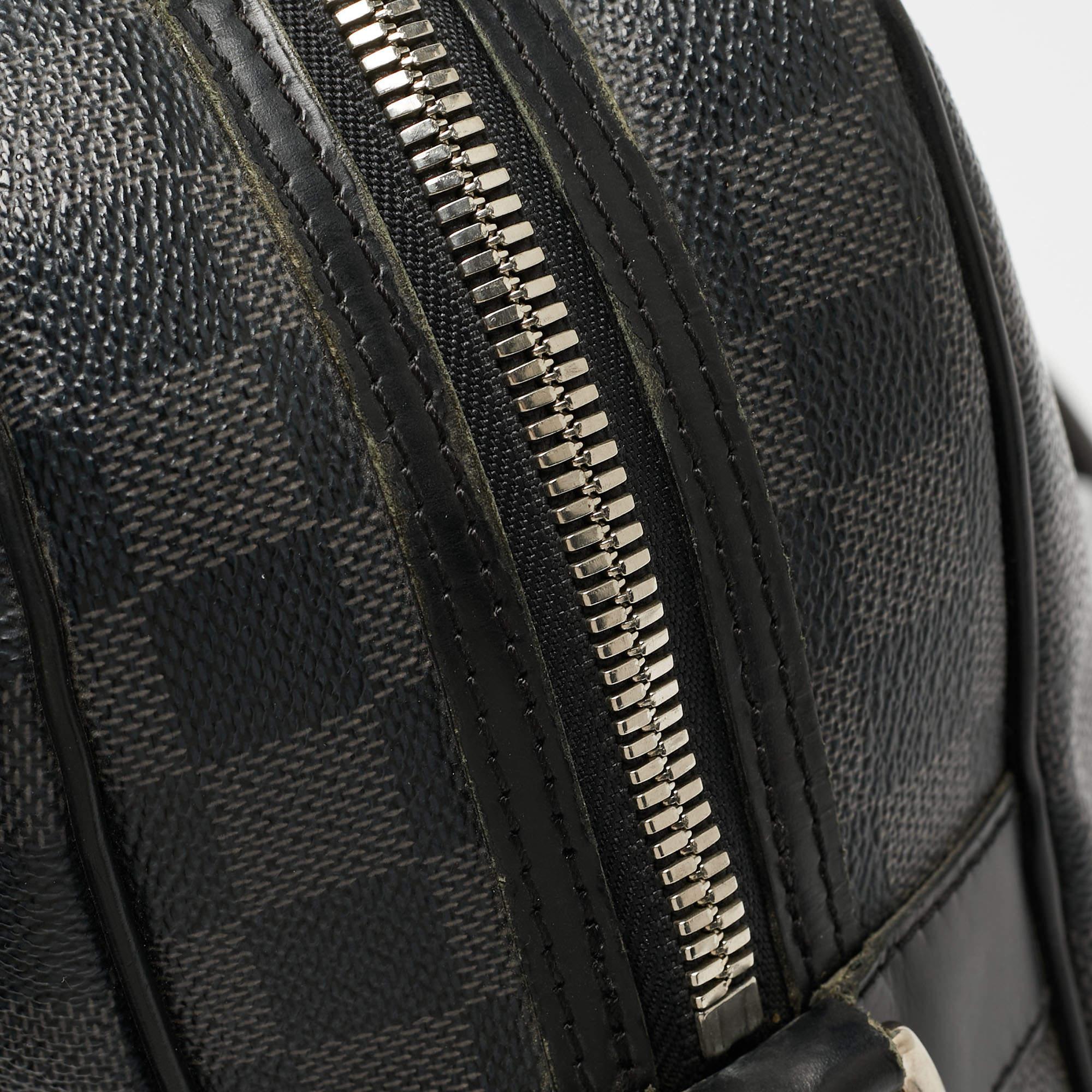 Louis Vuitton Damier Graphite Canvas Jorn Bag For Sale 11