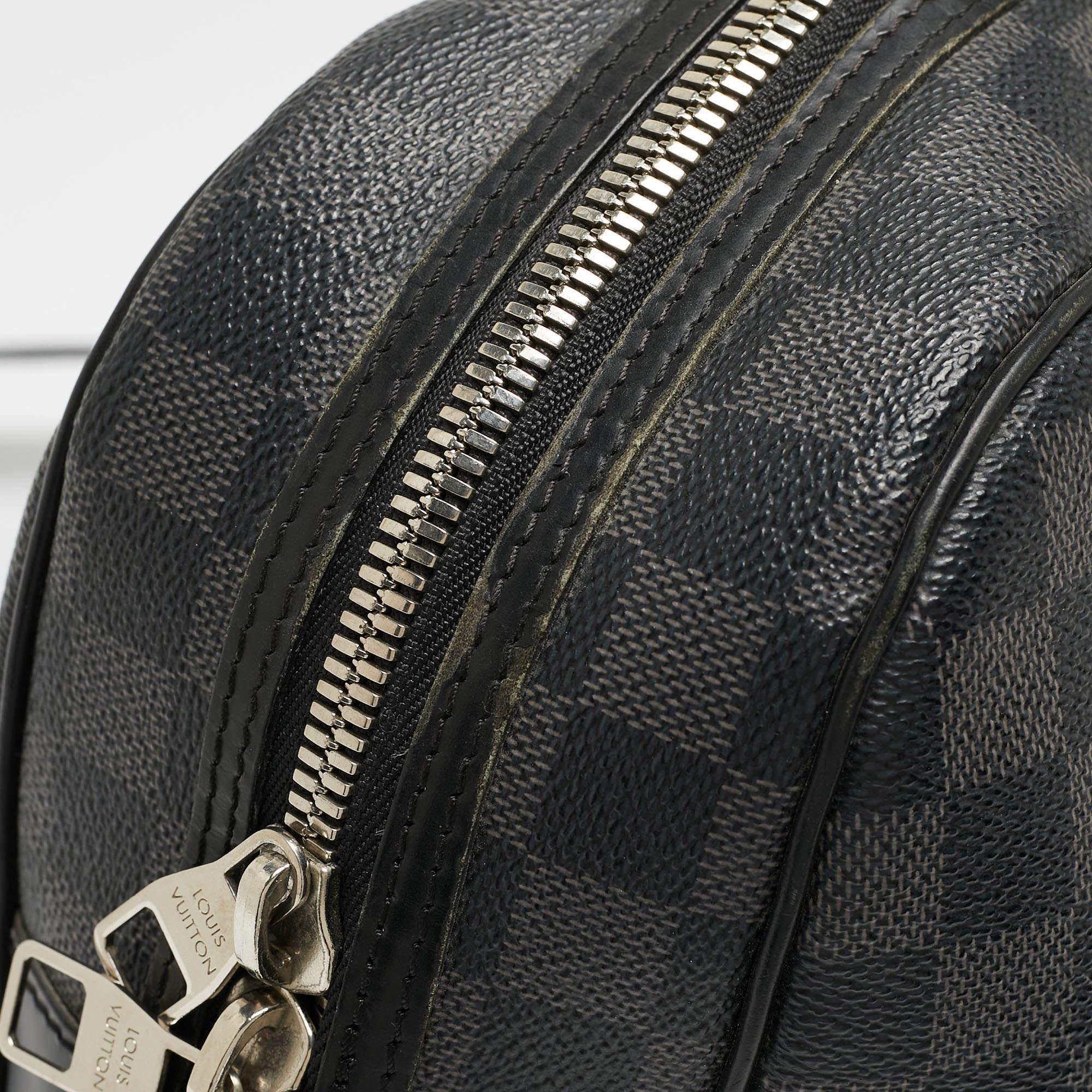 Louis Vuitton Damier Graphite Canvas Jorn Bag For Sale 12