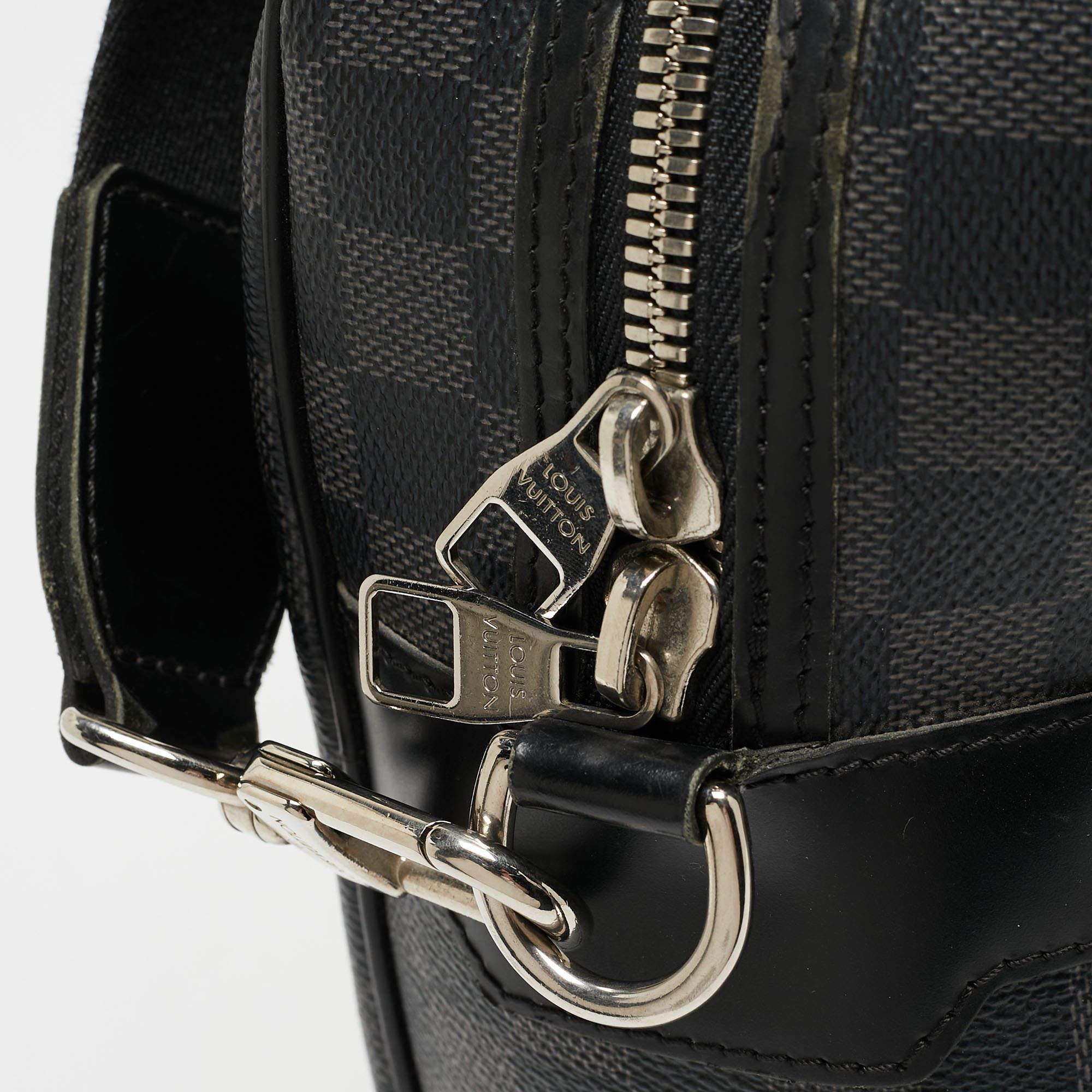 Louis Vuitton Damier Graphit Jorn Tasche aus Segeltuch im Angebot 15