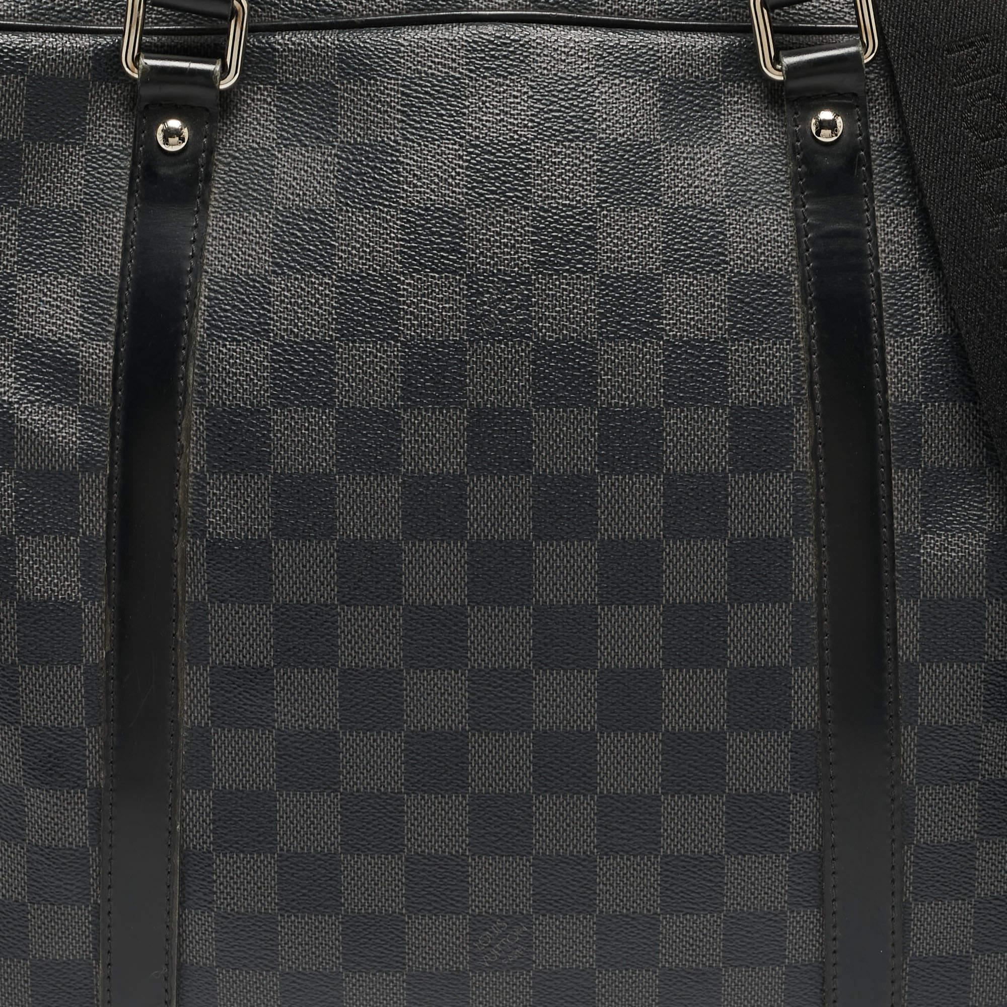 Louis Vuitton Damier Graphit Jorn Tasche aus Segeltuch im Angebot 5