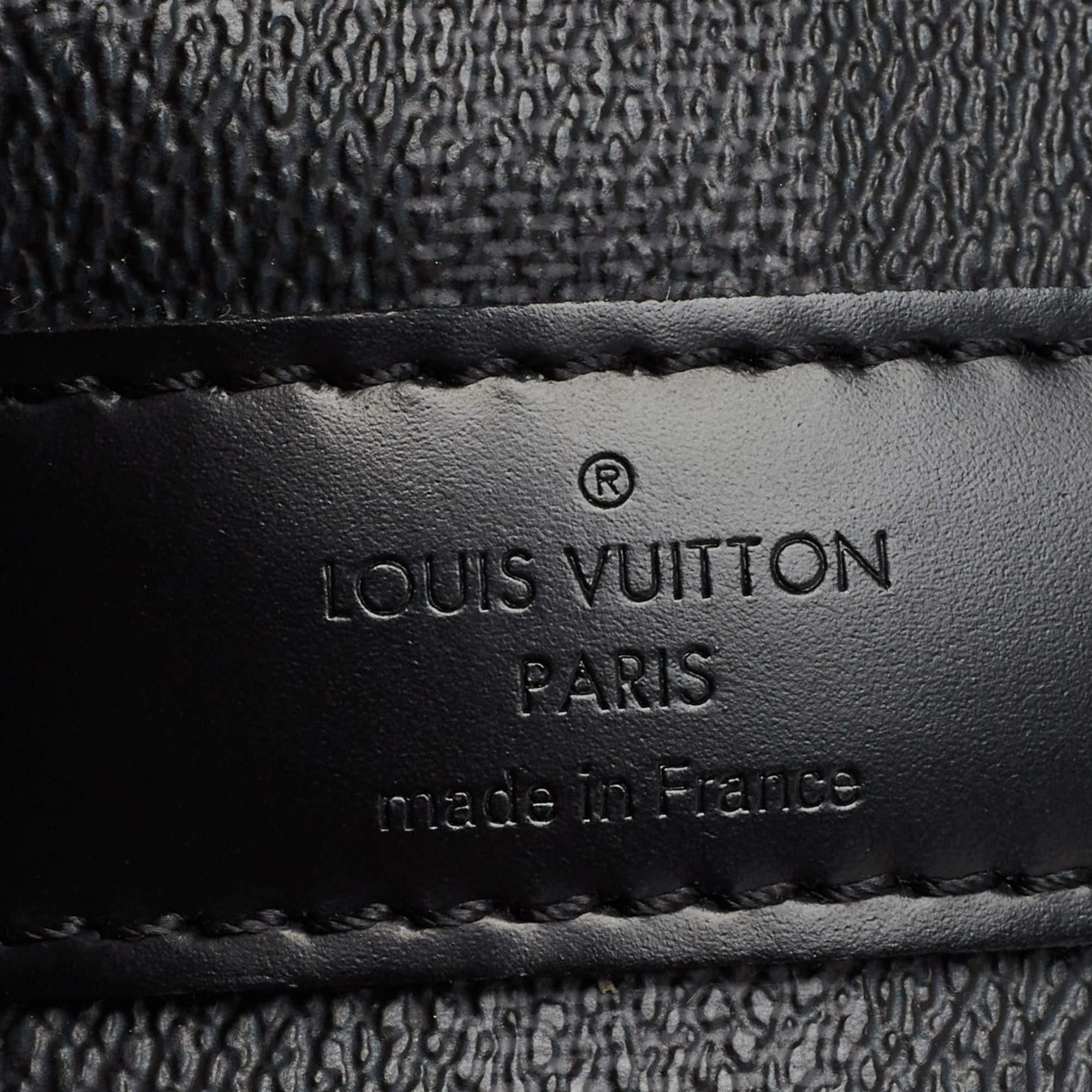 Louis Vuitton Damier Graphite Canvas Keepall Bandoulière 45 Bag 3