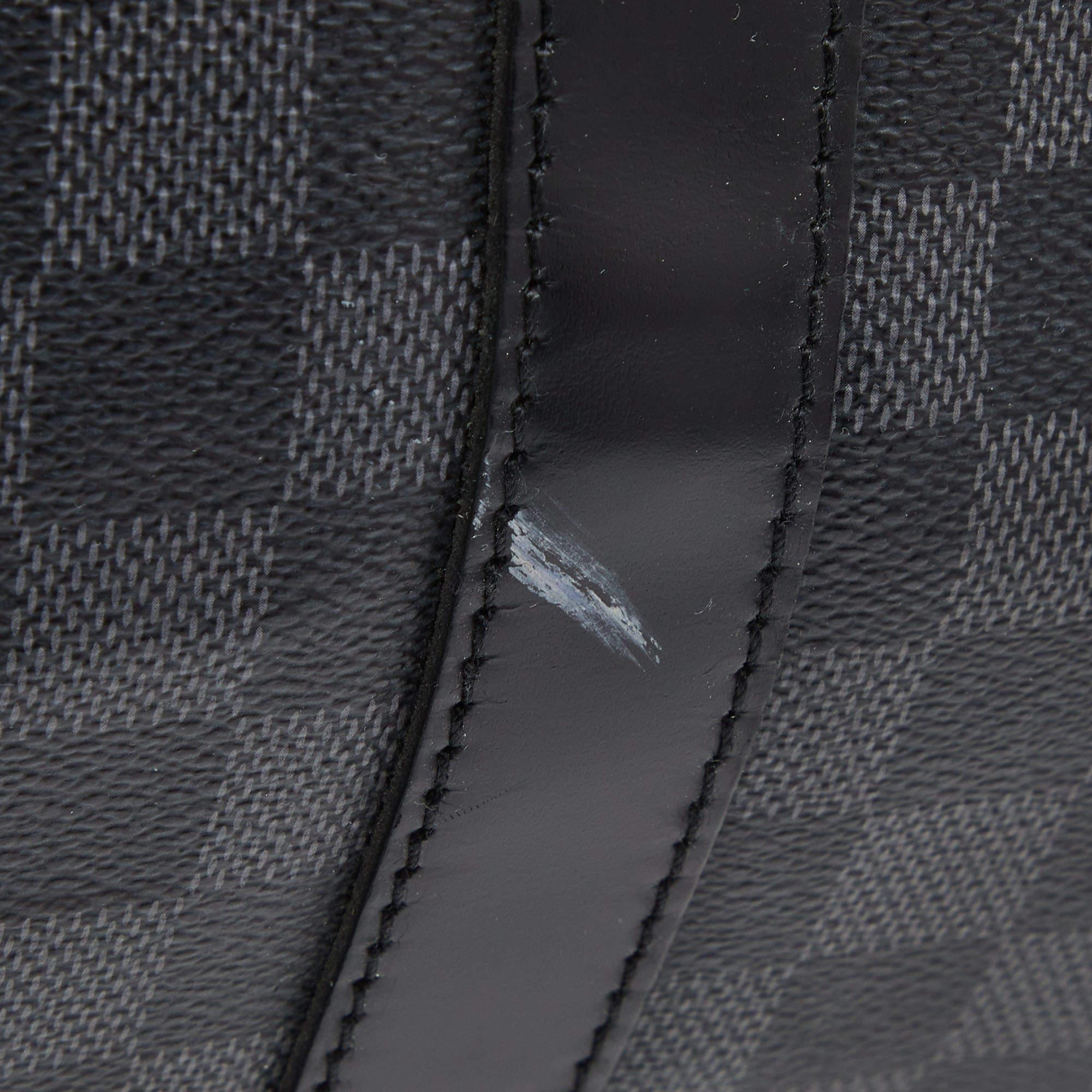 Louis Vuitton Damier Graphite Canvas Keepall Bandouliere 55 Bag 6