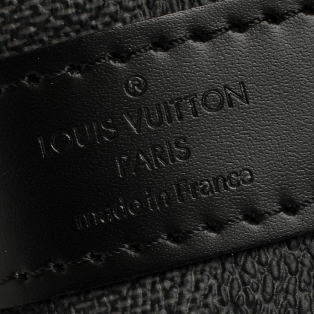 Louis Vuitton Damier Graphite Canvas Keepall Bandouliere 55 Bag 4