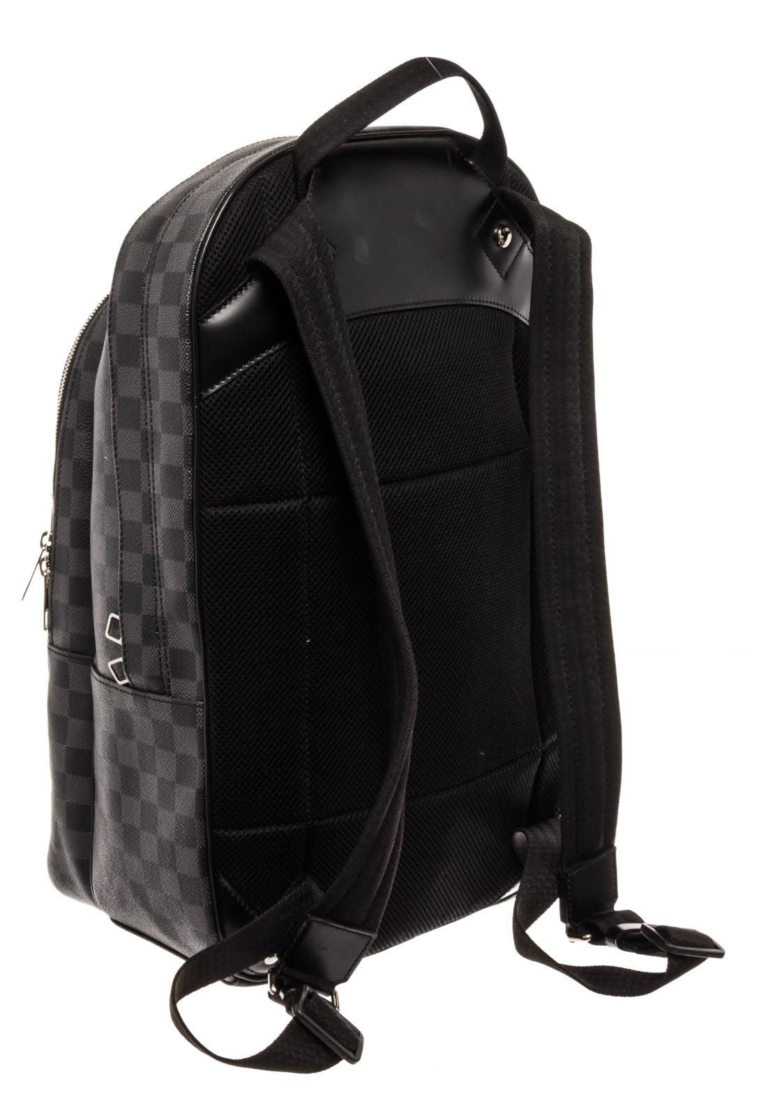 Black Louis Vuitton Damier Graphite Canvas Leather Michael Backpack