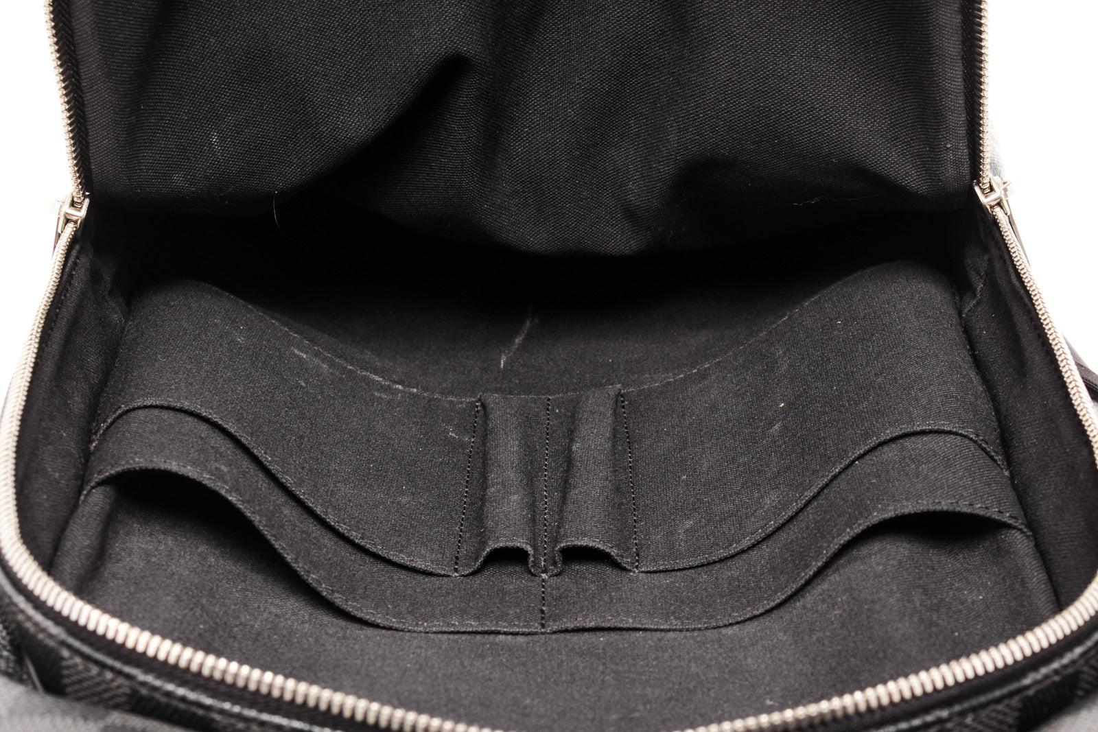 Louis Vuitton Damier Graphite Canvas Leather Michael Backpack 4