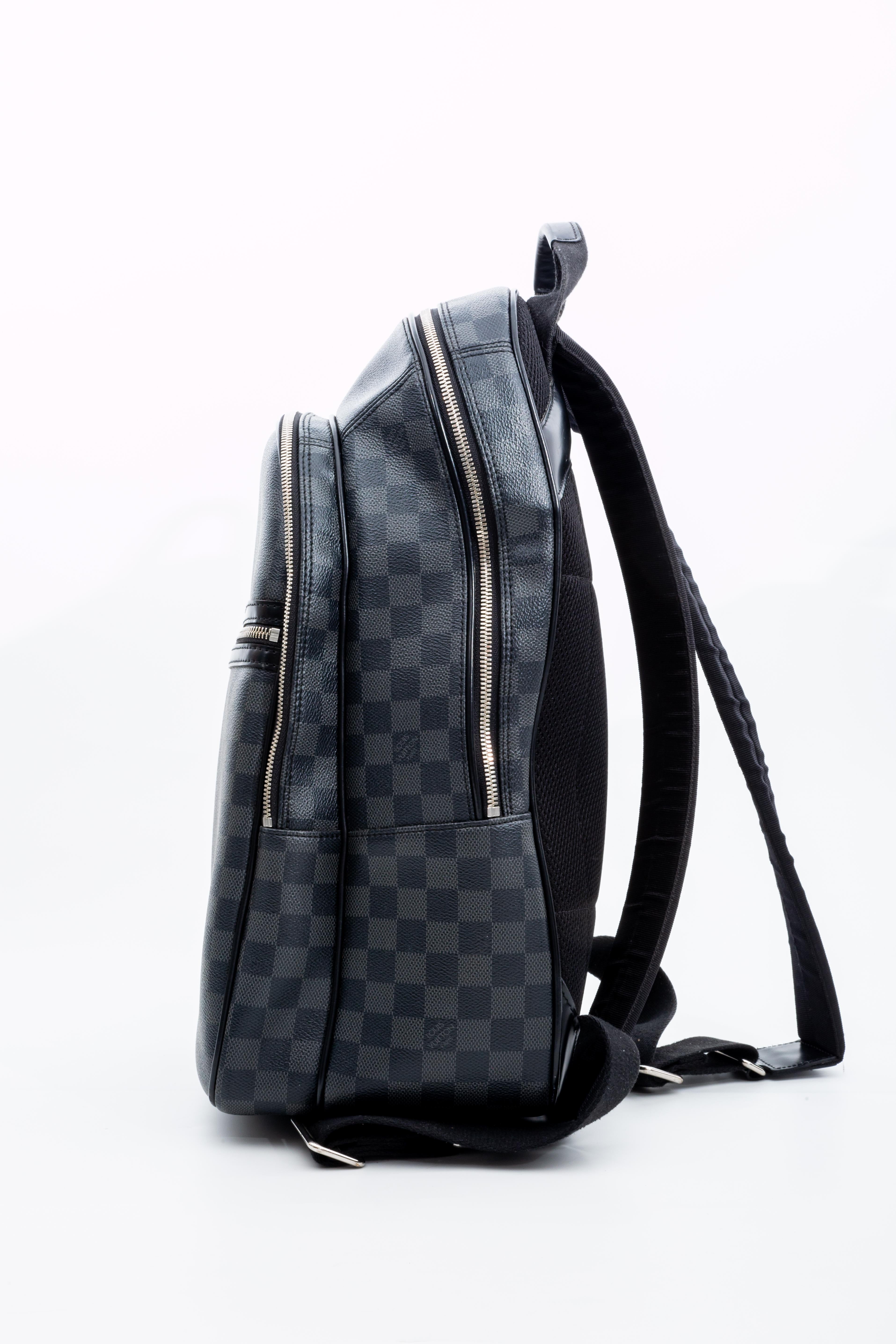 Louis Vuitton Damier Graphite Canvas Michael Backpack (2018) In Excellent Condition In Montreal, Quebec