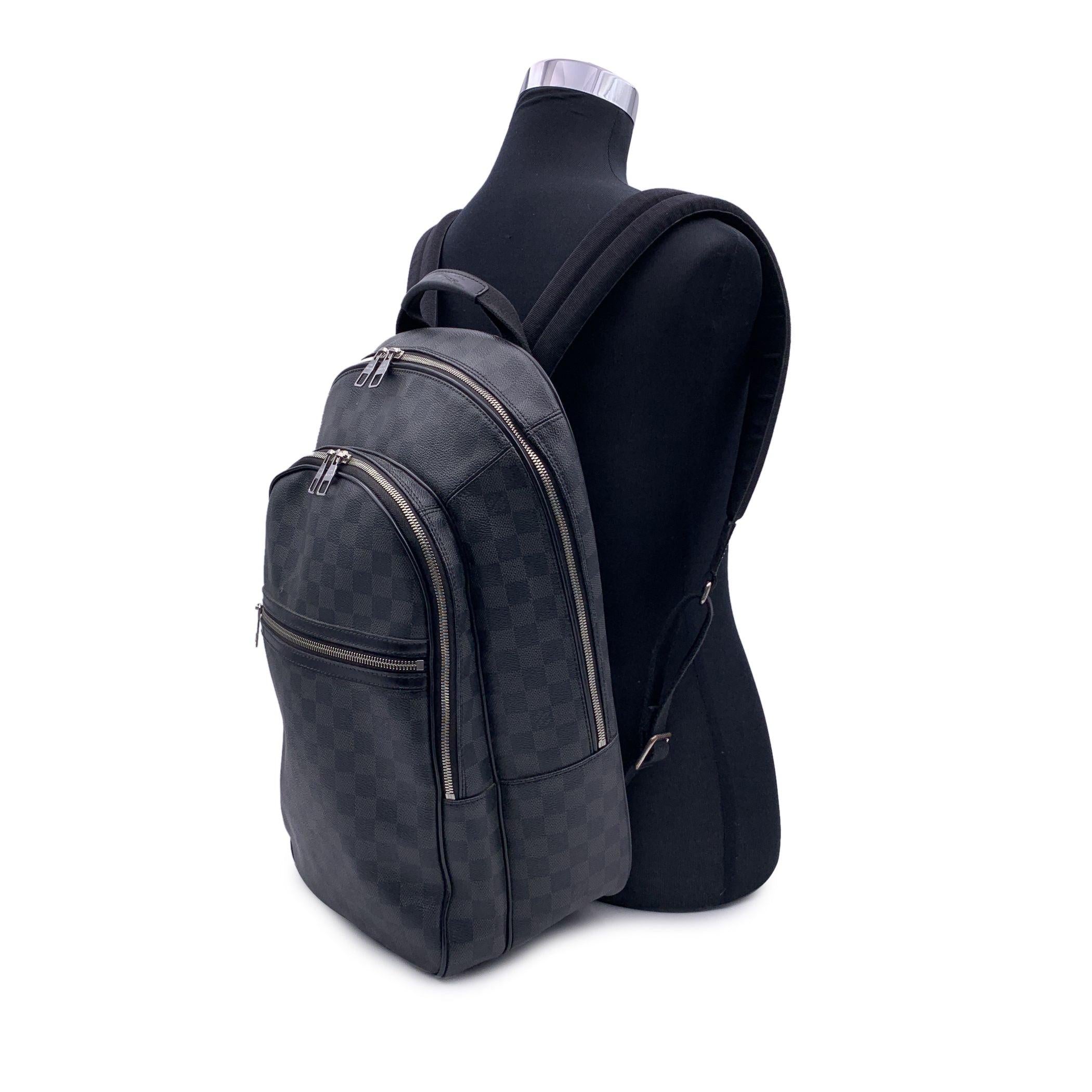 Black Louis Vuitton Damier Graphite Canvas Michael Backpack Shoulder Bag For Sale