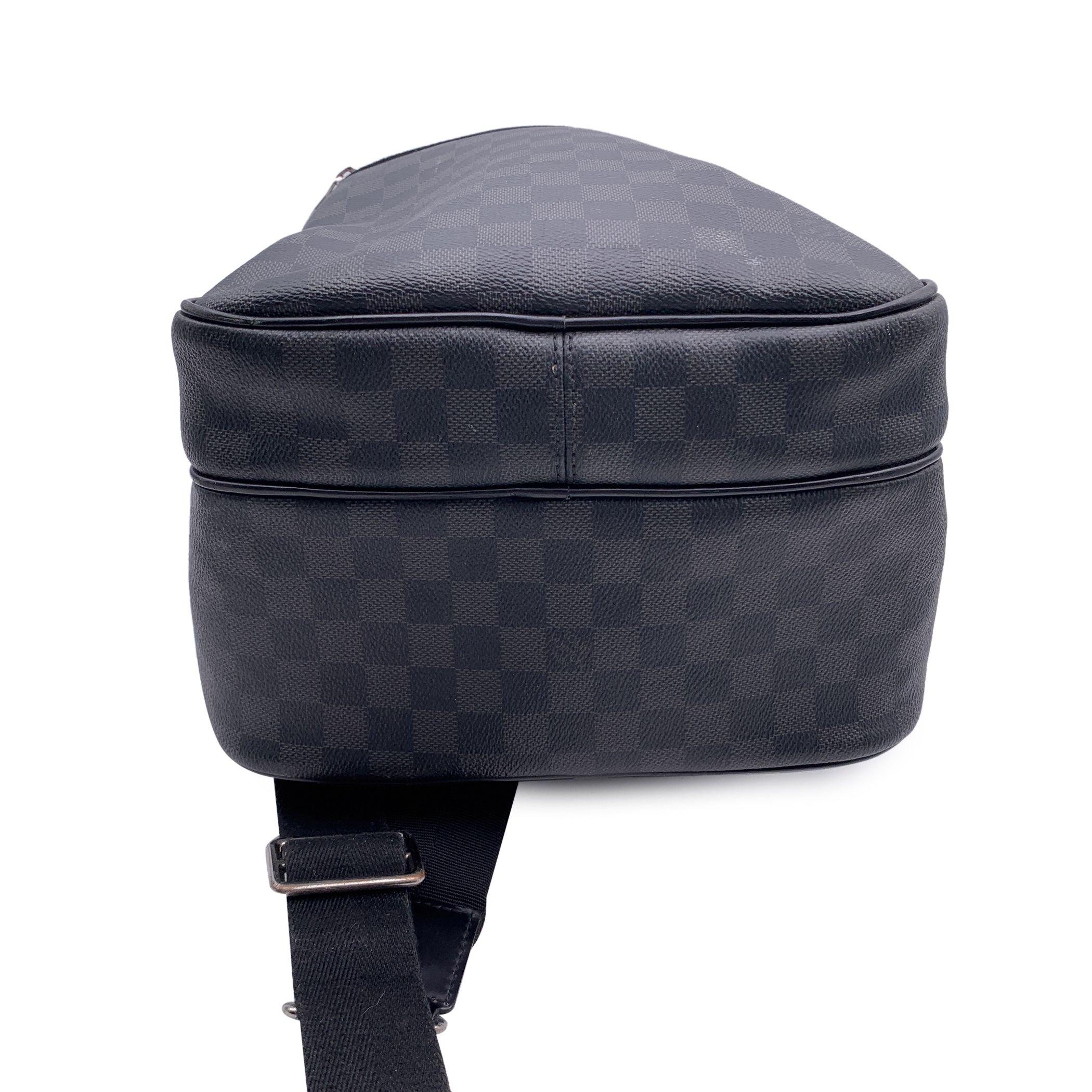 Women's Louis Vuitton Damier Graphite Canvas Michael Backpack Shoulder Bag For Sale