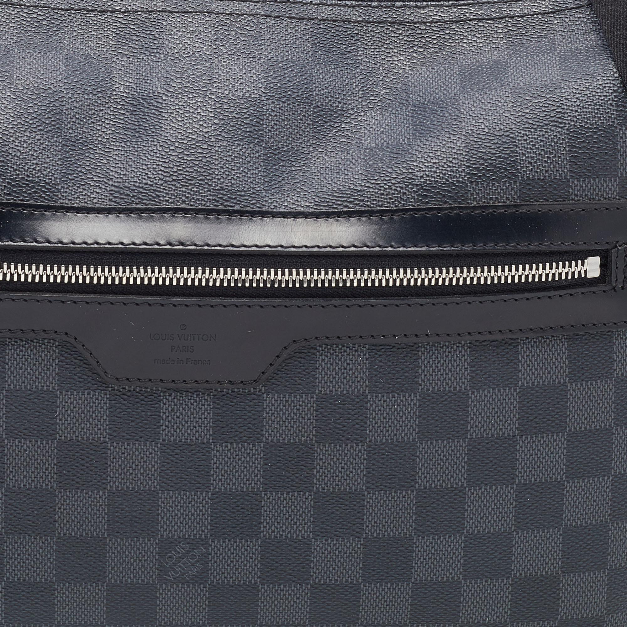 Louis Vuitton Damier Graphite Canvas Mick GM Bag 7