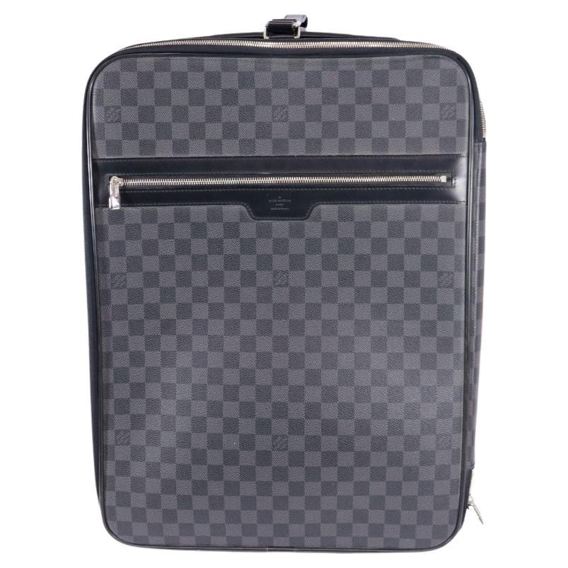 Louis Vuitton Damier Graphite Canvas Pegase 55 Carry On Bag For Sale