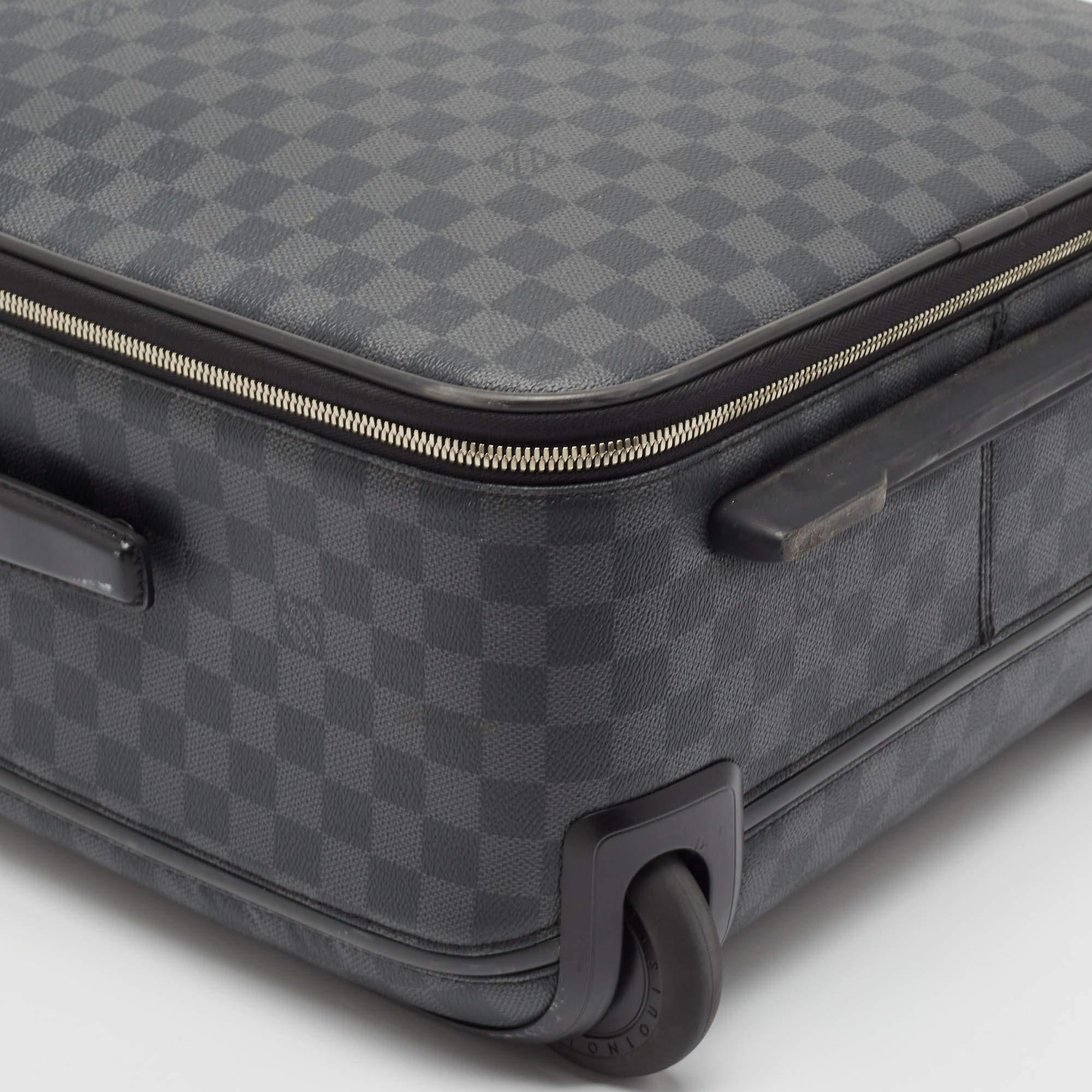 Louis Vuitton Damier Graphite Canvas Pegase 55 Luggage For Sale 4