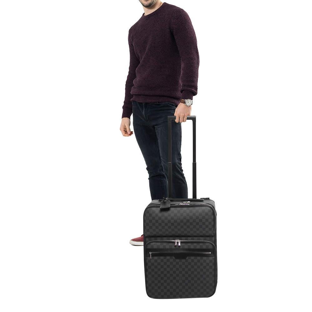 Louis Vuitton Damier Graphite Canvas Pegase Legere Business Suitcase 55 10