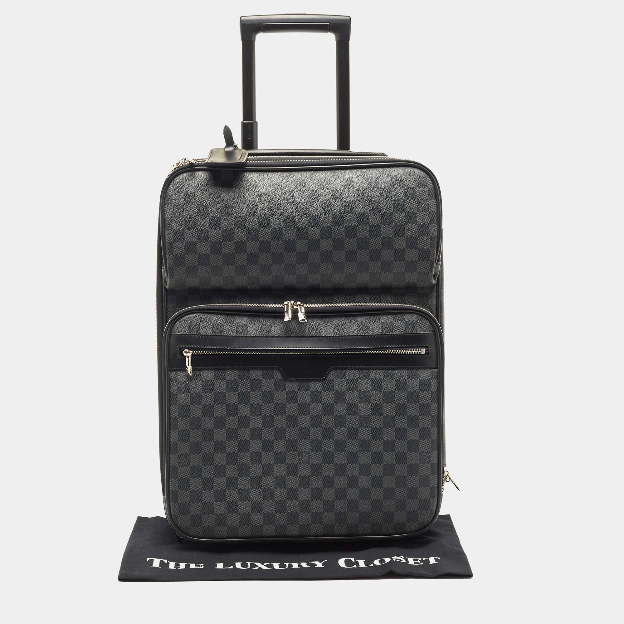 Louis Vuitton Damier Graphite Canvas Pegase Legere Business Suitcase 55 11