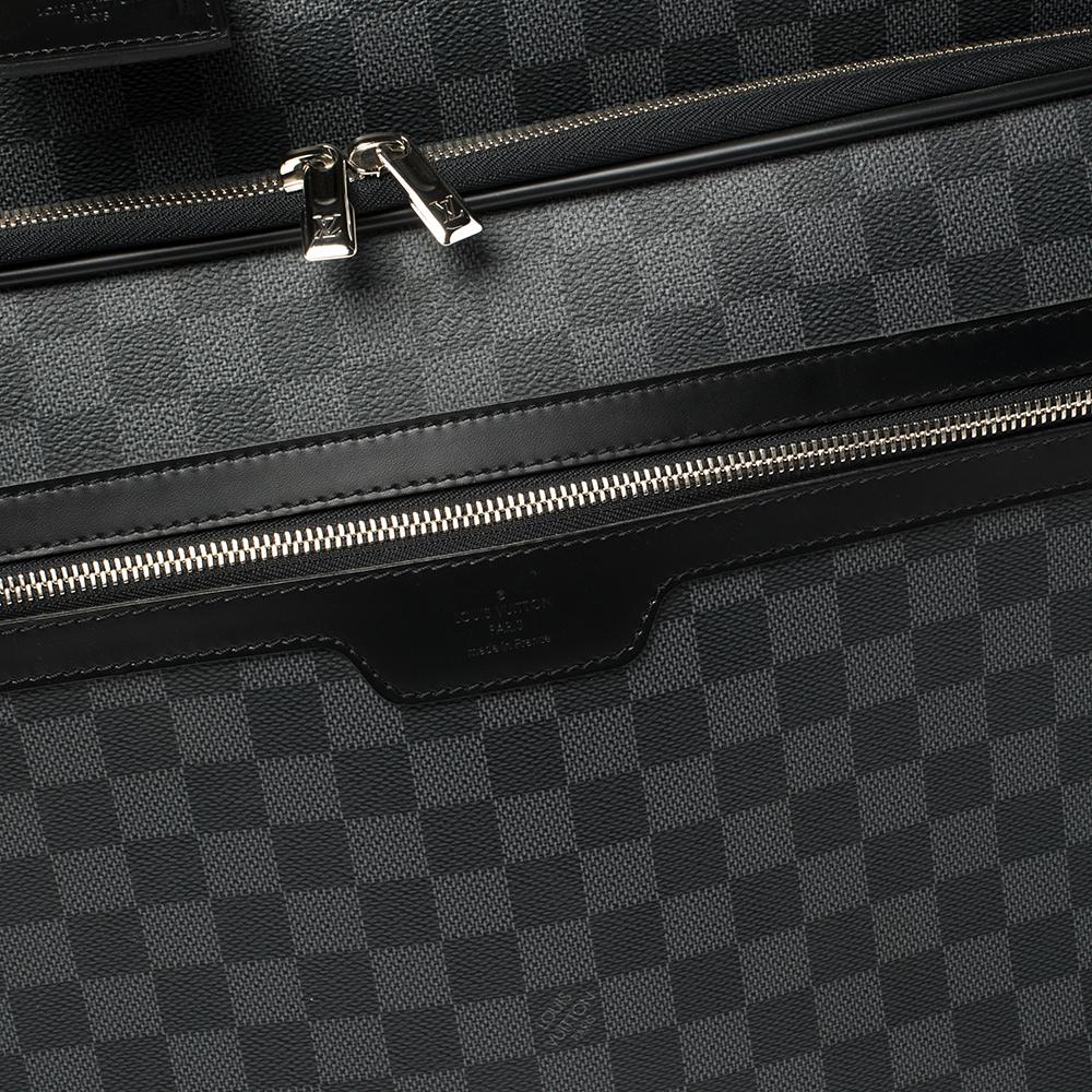 Louis Vuitton Damier Graphite Canvas Pilot Case Luggage 5