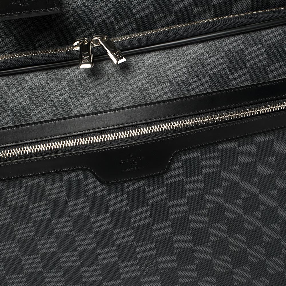 Louis Vuitton Damier Graphite Canvas Pilot Case Luggage 4