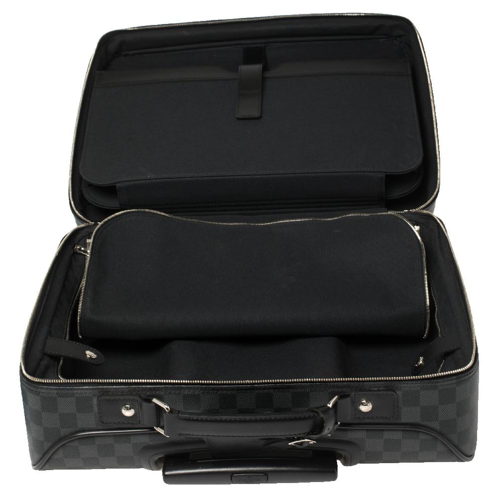 Louis Vuitton Damier Graphite Canvas Pilot Case Luggage 8