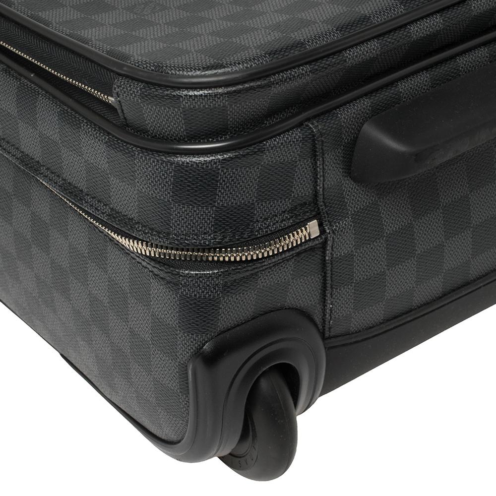 Louis Vuitton Damier Graphite Canvas Pilot Case Luggage 2